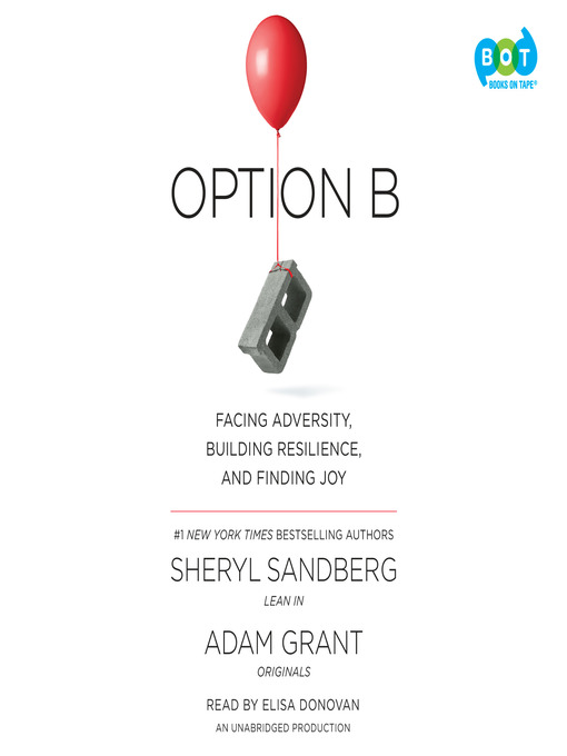Title details for Option B by Sheryl Sandberg - Wait list